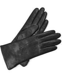 Aspinal of London - Cashmere Lined Leather Gloves - Lyst