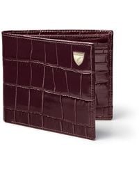 Aspinal of London - 8 Card Billfold Wallet - Lyst