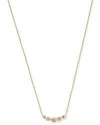 Aspinal of London - Graduating Diamond Necklace - Lyst