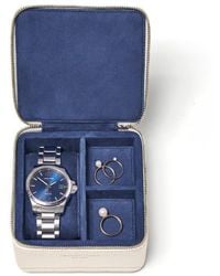 Aspinal of London - Travel Watch & Ring Box - Lyst