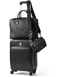 Aspinal of London - 3 Piece Flight Collection: Cabin Case, Briefcase & Crossbody Bag - Lyst
