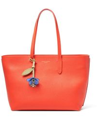 Aspinal of London - Zipped East West Tote Bag With Charm - Lyst