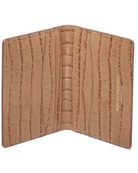 Aspinal of London - Double Fold Credit Card Holder - Lyst