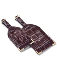 Aspinal of London - Set Of 2 Luggage Tags - Lyst