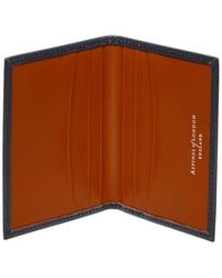 Aspinal of London - Double Fold Credit Card Holder - Lyst