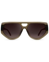 Aspinal of London - Cabo Aviator Sunglasses - Lyst