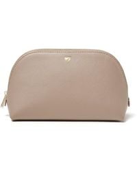 Aspinal of London - Klassischer Make-Up-Koffer Aus Weichem Moleskin-Saffiano - Lyst