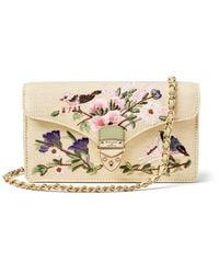 Aspinal of London - Mayfair Embroidered Clutch Bag - Lyst