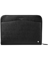 Aspinal of London - City Laptop Leather Folio Case - Lyst