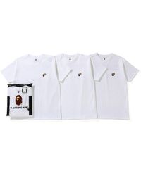 READYMADE X Bape 3 Pack T-shirts - White
