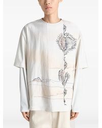 Lemaire - Button Neck Top - Lyst