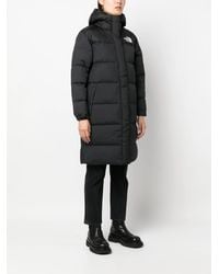 Nuptse store duster black