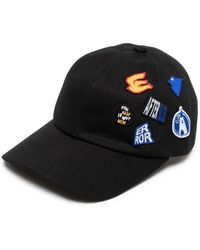 ADER error Logo-patch Baseball Cap - Black