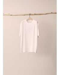 Song For The Mute 22.1 Avenue D'ivry Logo Oversized Tee - White