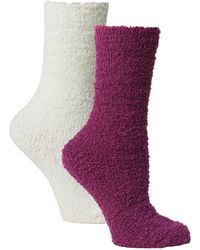 Athleta Cozy Crew Sock 2 -pack - Purple