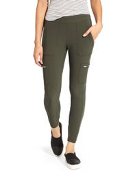 athleta cargo tights