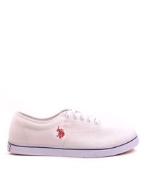 us polo white sneakers