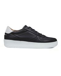 Unseen Footwear W Clement Tumbled Leather /white - Black