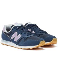 New Balance Suede 373 Womens Black 