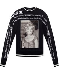 Sparen Sie 12% Dolce & Gabbana Baumwolle Sweatshirt aus Baumwoll-Jersey in Schwarz für Herren Training- und Fitnesskleidung Sweatshirts Herren Bekleidung Sport- 