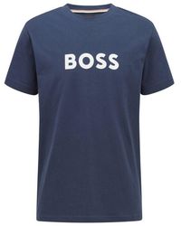 boss foil logo t shirt