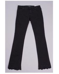 replay cropped jeans