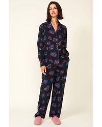Aspiga Pyjama Set | Exploding Flower - Black