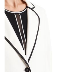 Marc Cain Elegant Blazer-style Jacket - White