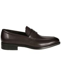 Moreschi Leather Loafers - Brown