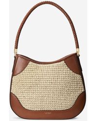 Polo ralph lauren borsa a tracolla con stampa - di colore bianco - Stileo.it