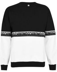 mens moschino tape tracksuit