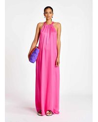 Essentiel Antwerp Antwerp Baxos Sleeveless Maxi Dress Fluro - Pink