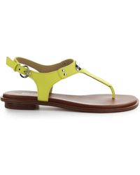 alice saffiano leather sandal