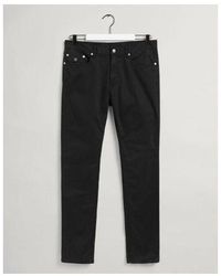 GANT Hayes Slim Fit Retro Shield Jeans 30/32 - Black