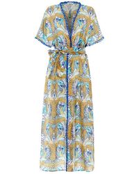 Paolita Phoenix Maxi Kimono - White