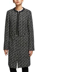 Karl Lagerfeld Coat In Black