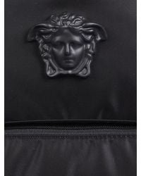Versace The Medusa Nylon Backpack - Black