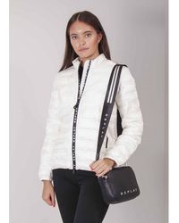 replay leopard print jacket