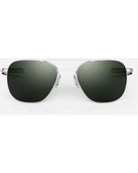 Randolph Engineering Aviator Sunglasses - Metallic