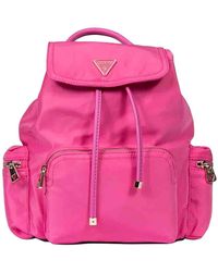 Pink Guess Backpacks for Women | Lyst