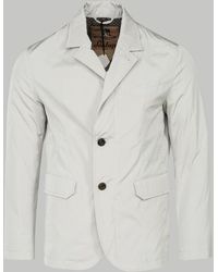 Sealup Single Breasted Light Weight Jacket (off White)