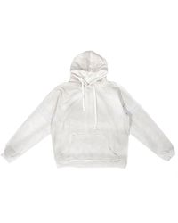 Guess Washed Hoodie - White