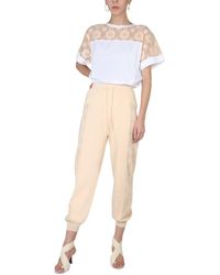 Boutique Moschino jogging Trousers - White