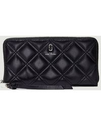 the quilted softshot standard continental wallet