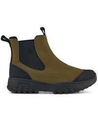 Woden Copy Of Magda Rubber Track Boots - Black
