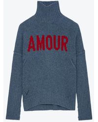 Zadig & Voltaire Sweaters Denim - Blue