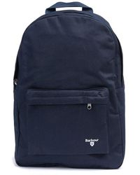 barbour black backpack