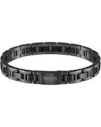 hugo boss bracelet mens