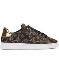 guess leopard sneakers