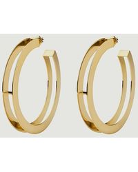 Miansai Opus Hoop Earrings - Metallic